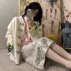 5801款 纯手工刺绣