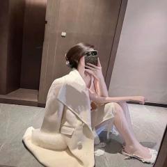 5595包扣袖毛款